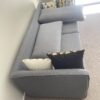 Nordic 3 Seater Grey Sofa