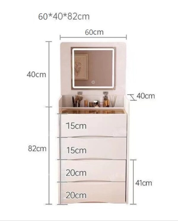 60cm Dressing table and bedside