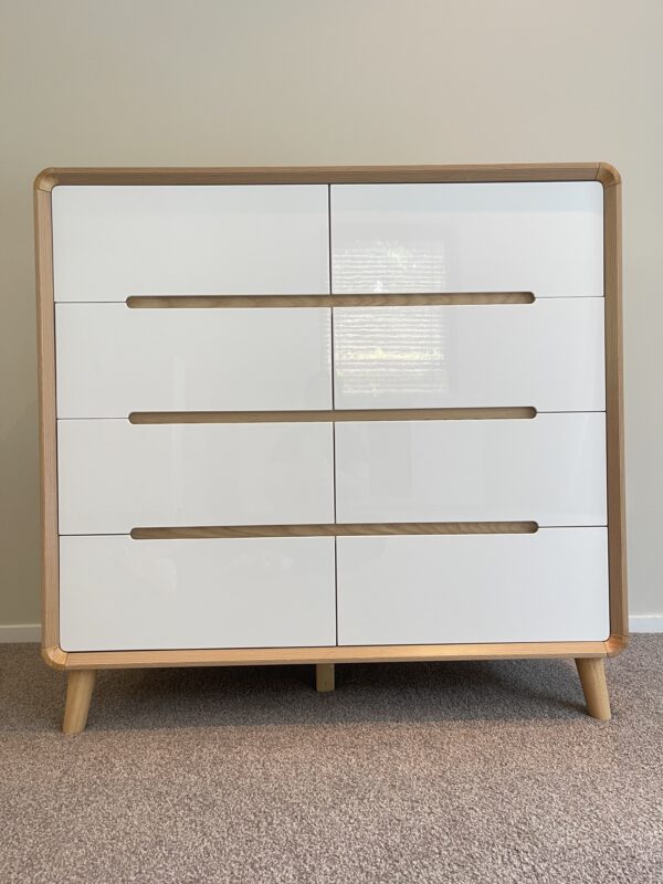 100cm Round corner Drawers Dresser