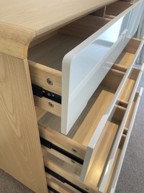 100cm Round corner Drawers Dresser